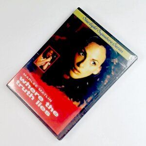 Where the Truth Lies TV Movie DVD NEW SEALED Marlee Matlin 1999 NR 2001 Release